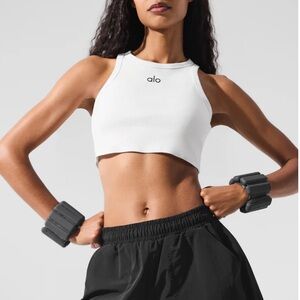 Alo white tank top!